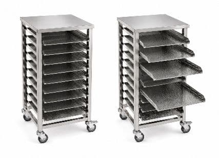 Medical records trolley
