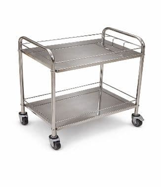 Stainless-steel instrument table